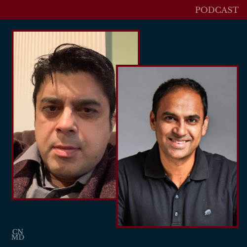 Saurabh Ja and Prashant Warier headshots for podcast episode